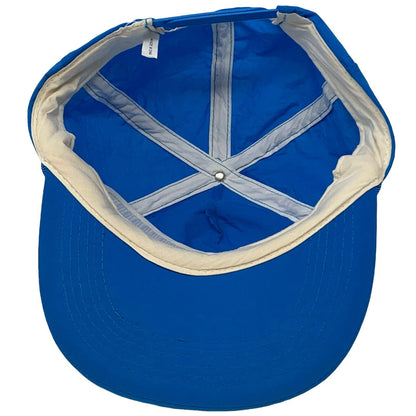 Conair 欧洲系列吹风机帽子复古 90 年代蓝色 5 五片棒球帽
