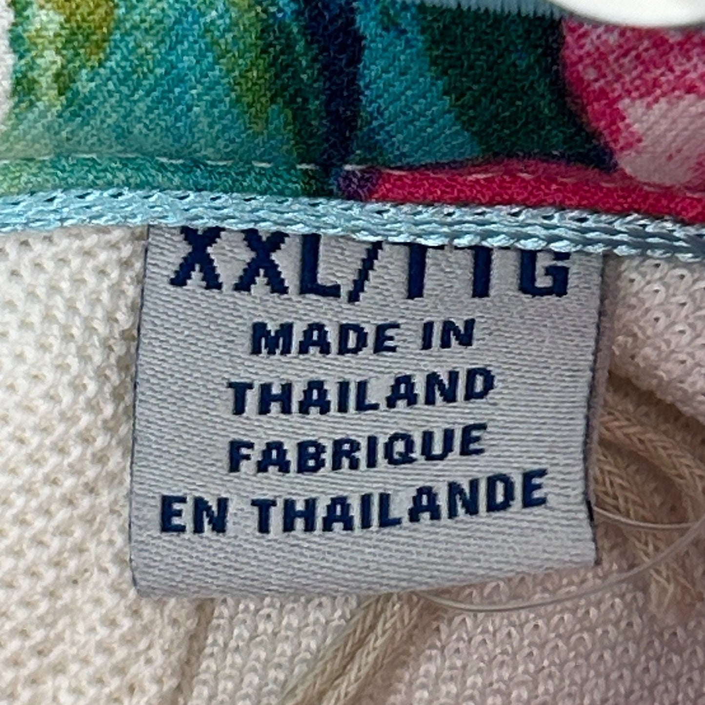 Tommy Bahama Five O'Clock IslandZone Polo Shirt Short Sleeve Ivory Mens 2XL XXL