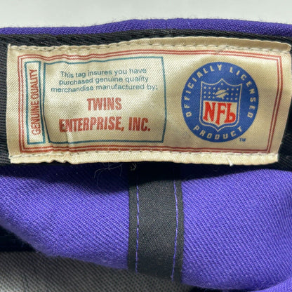 Minnesota Vikings Snapback Hat Vintage 90s Purple NFL Football Baseball Cap New
