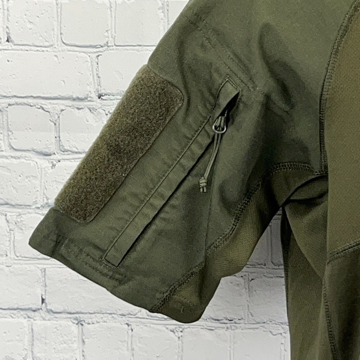 Condor Combat 1/4 Quarter Zip T Shirt S Small Green Short Sleeve Tactical Tee