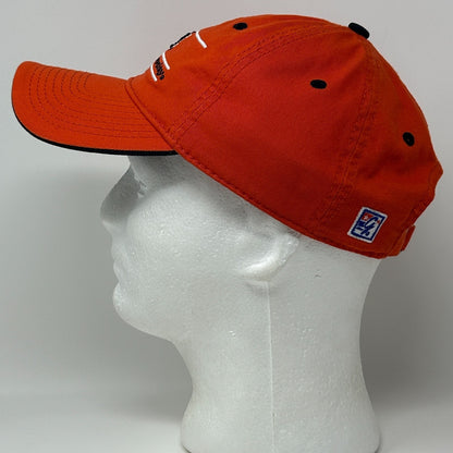 Auburn University AU Tigers Dad Hat Baseball Cap The Game 3 Bar Strapback Orange - Neon Vintage