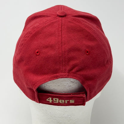 San Francisco SF 49ers Hat Baseball Cap Red NFL Football Strapback 6 Panel