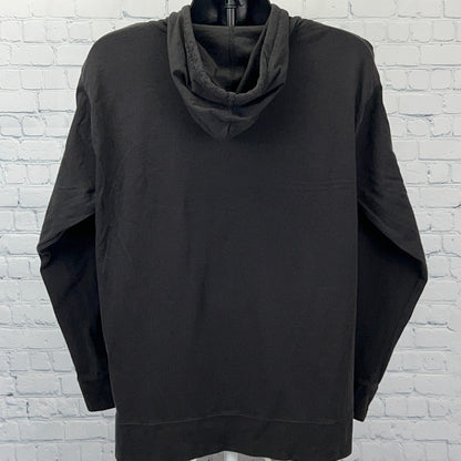 Diamond Supply Co Hooded T Shirt Hoodie Long Sleeve Full Zip Black XL X-Large