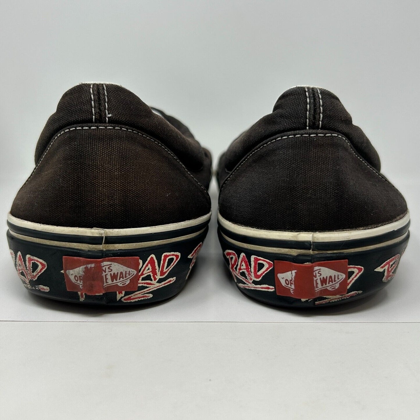 Vans Era Rad BMX Movie Low Top Sneakers Shoes Mens 12/13 Black Biker Lace Up