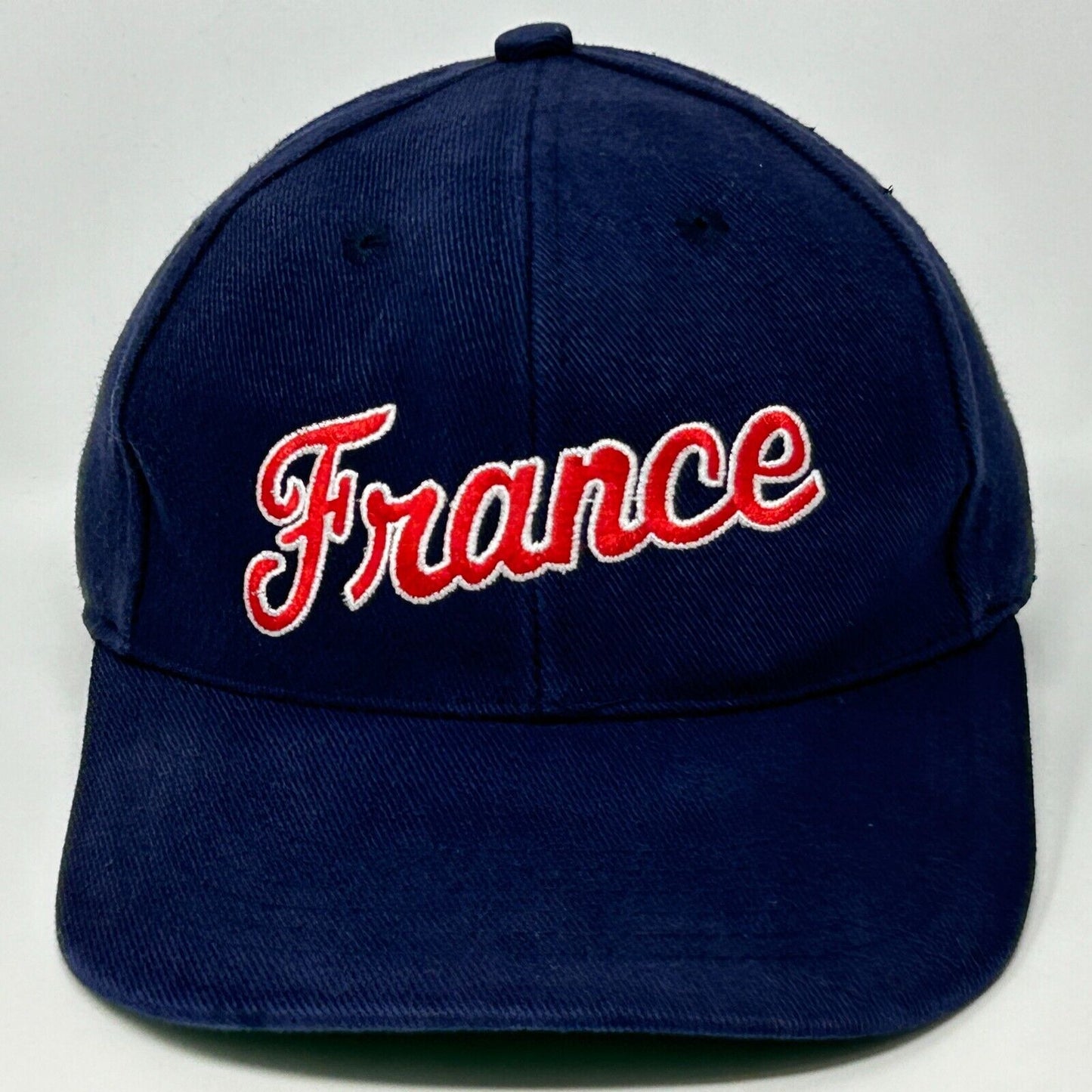 Baseball France Hat Blue Ksar Cotton Six Panel Snapback Baseball Cap