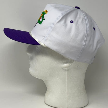 Vintage 90s Club Orleans Casino Las Vegas Hat Baseball Cap Hotel Snapback White