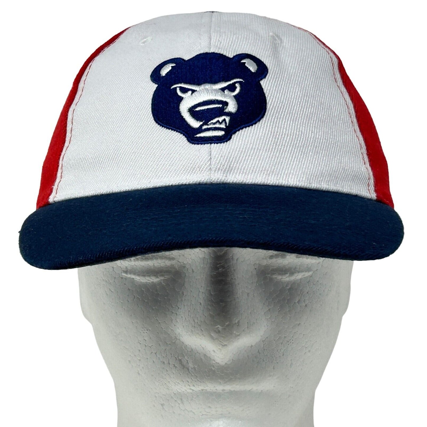 South Bend Cubs Hat MiLB SBN Minor League Red Strapback Baseball Cap