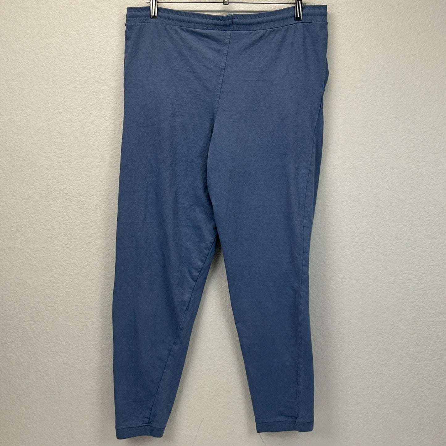 Vintage 90s BUM Equipment Lounge Pajama Pants Football USA Made Blue XL X-Large