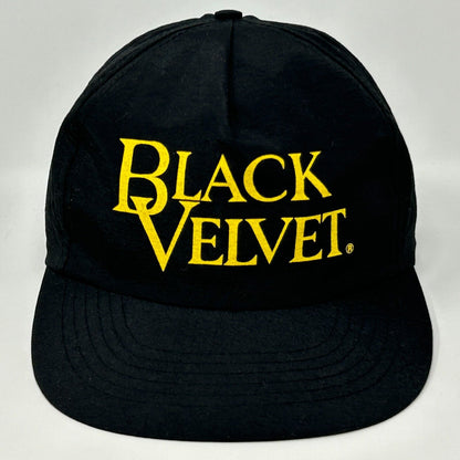 Black Velvet Whisky Vintage 90s Hat Canadian Liquor Snapback Baseball Cap