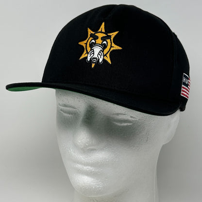 Chief Keef x HUF Worldwide Hat Baseball Cap Streetwear Skater Rap Snapback Black - Neon Vintage