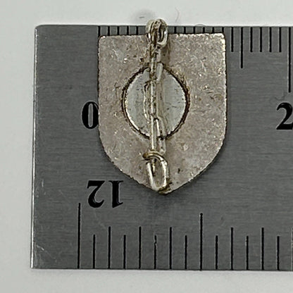 Vintage USA American Flag Shield Hat Lapel Pin Pinback United States of America