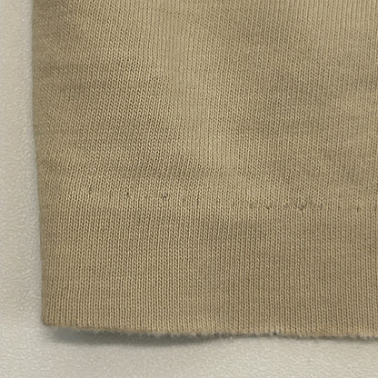 Distressed Polo Ralph Lauren T Shirt Mens M Medium Beige V Neck Short Sleeve Tee