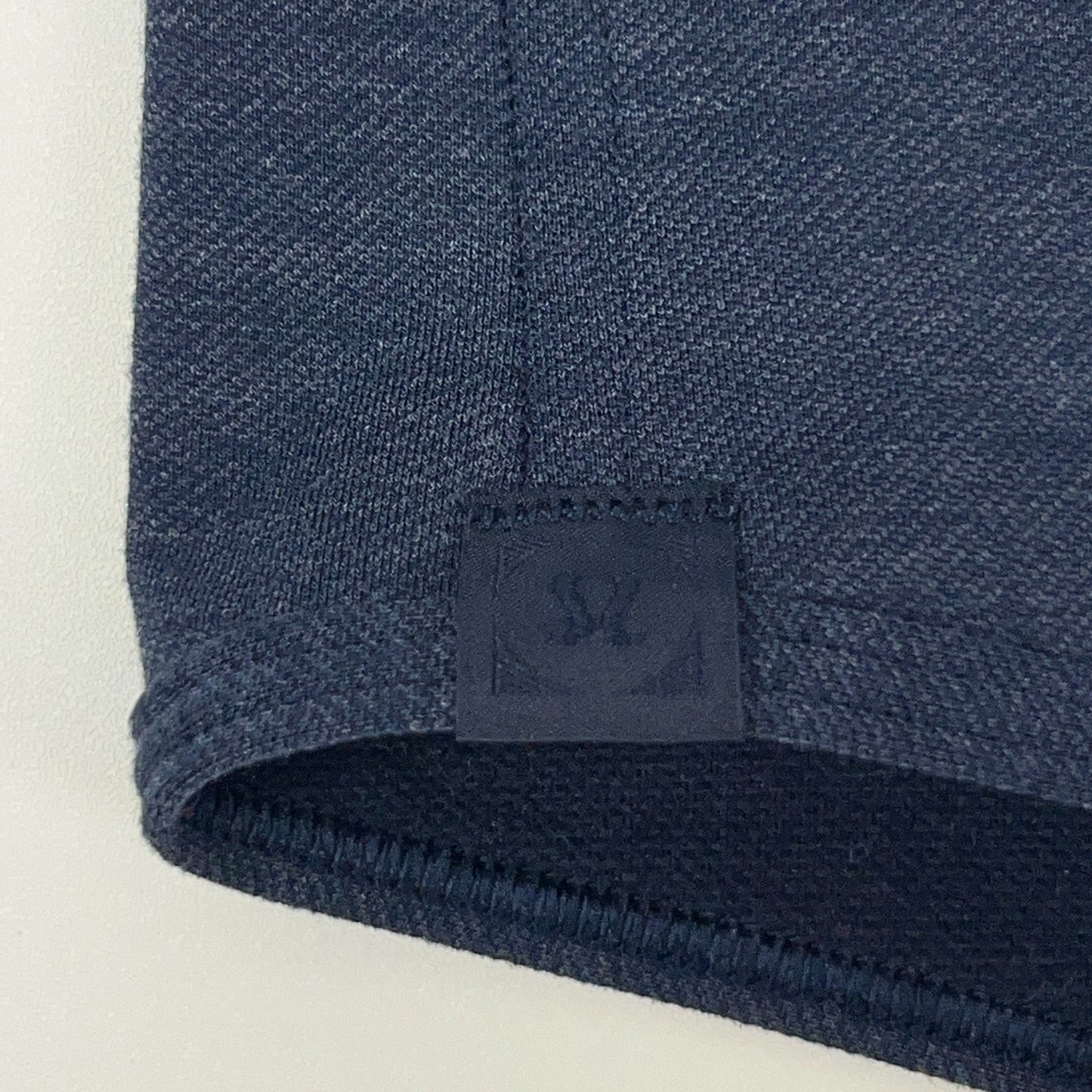 Lululemon Compatibility Long Sleeve Shirt Mens S Small Navy Blue Snap Front