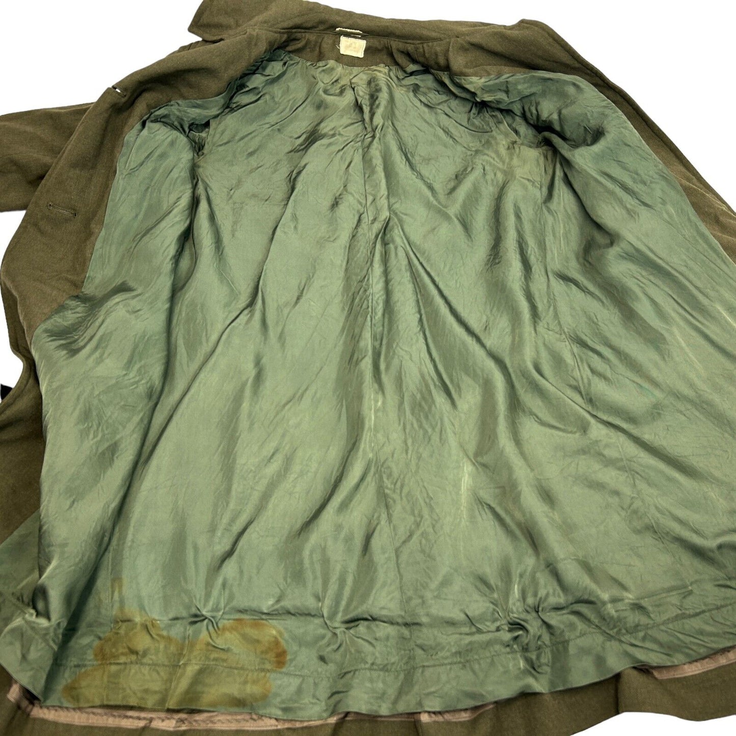 US Marine Corps Womens Overcoat Military Army Uniform Vietnam Vintage Size 12S