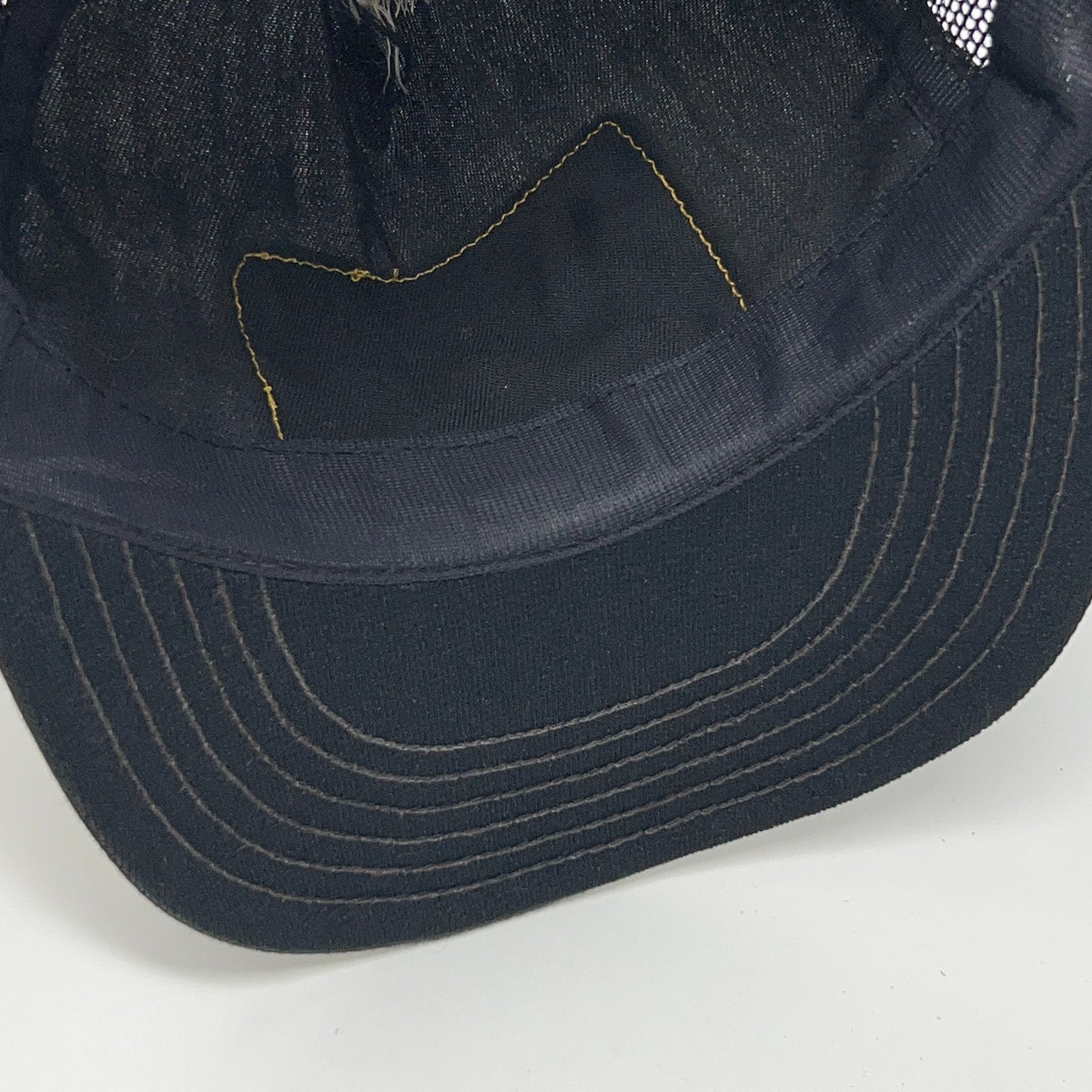 Vintage John Henry Rock Drill Jimco Black Mesh Trucker Hat Baseball Cap Snapback