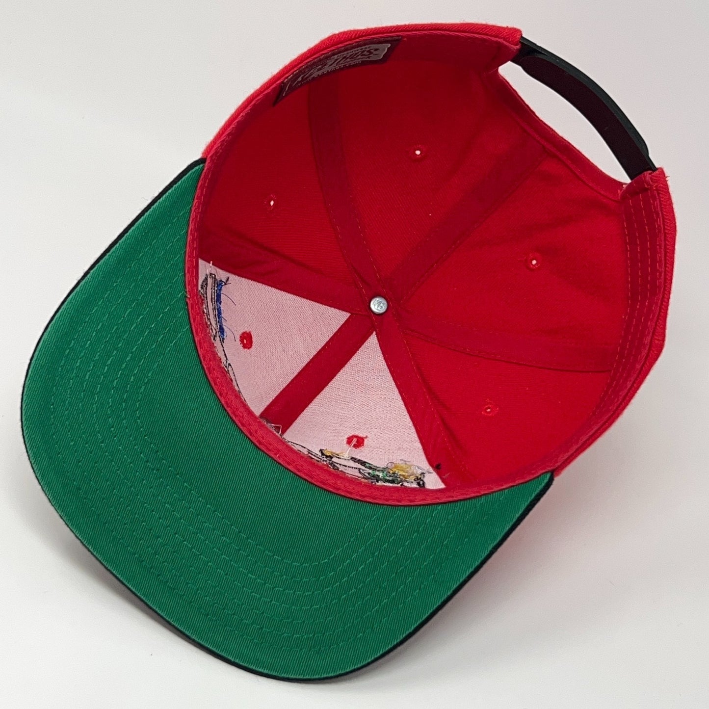 USA BMX Race of Champions 2021 Hat Baseball Cap Tulsa ROC Race Snapback Red