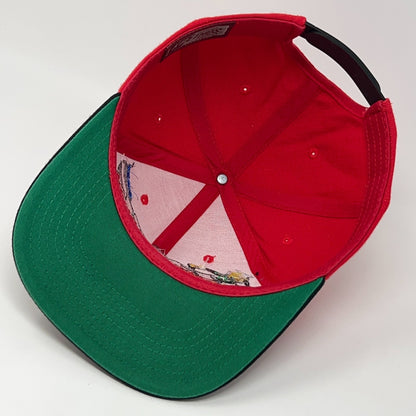 USA BMX Race of Champions 2021 Hat Baseball Cap Tulsa ROC Race Snapback Red