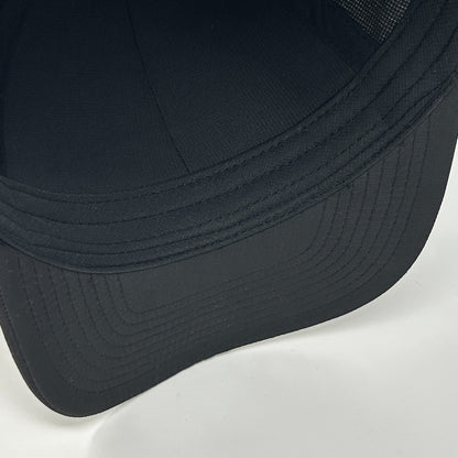 Surf Station St Augustine Florida Hat Cap Surfer Surfing 6 Panel Strapback Black