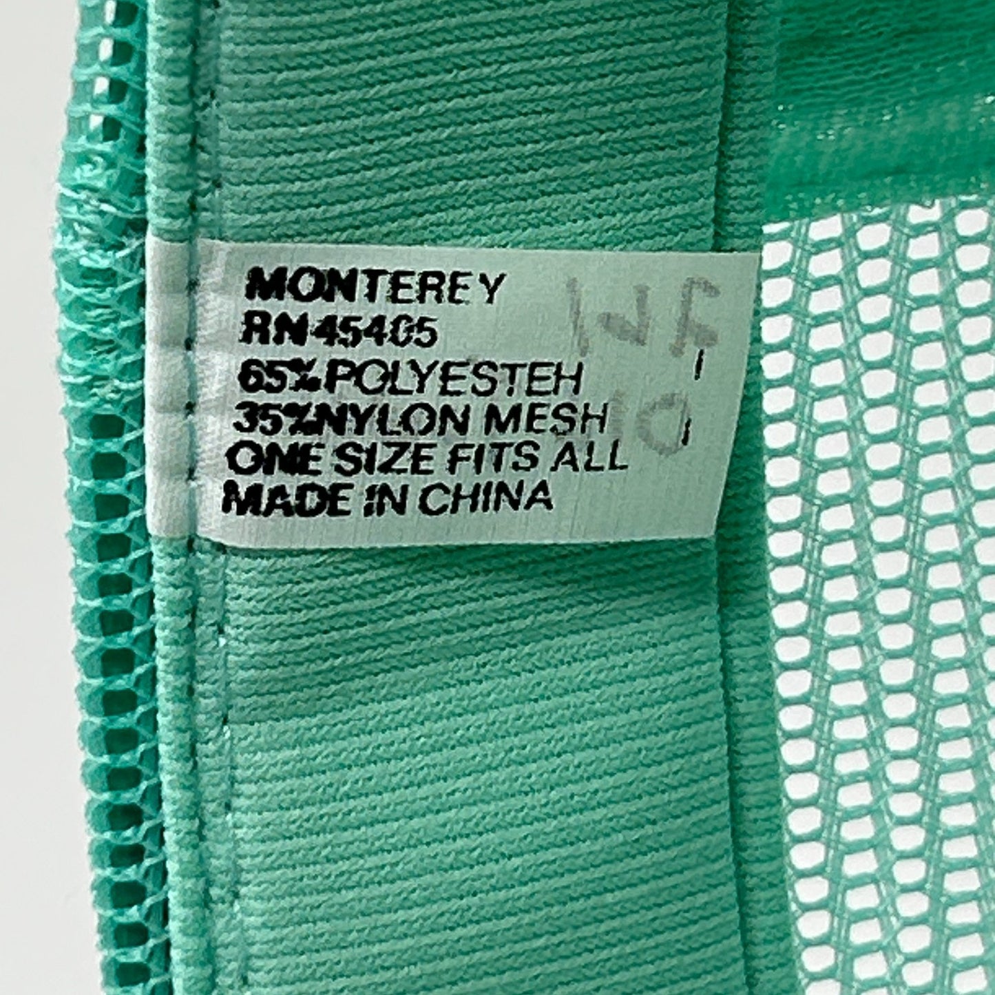 Vintage San Diego 3 Stripe Trucker Hat Cap Green 80s California Mesh Snapback