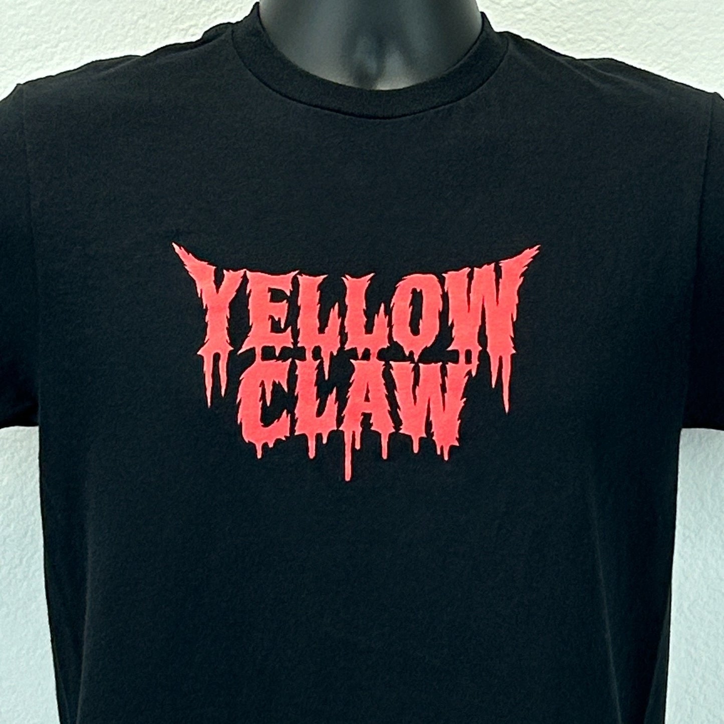 Yellow Claw x Escape Psycho Circus T Shirt EDM Insomniac Halloween Black S Small