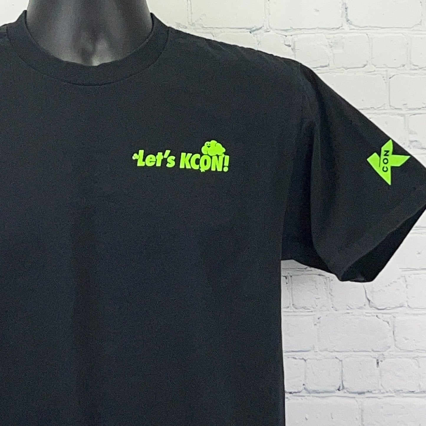 Stray Kids KCON T Shirt M Medium Black Korean K-Pop Boy Band Short Sleeve Tee