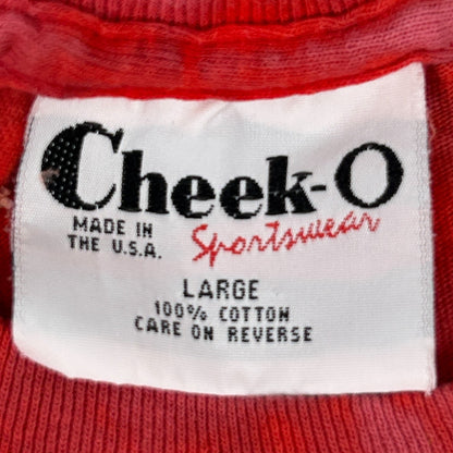 Vintage 90s Grandmas Just Antique Little Girls T Shirt USA Red Unisex L Large