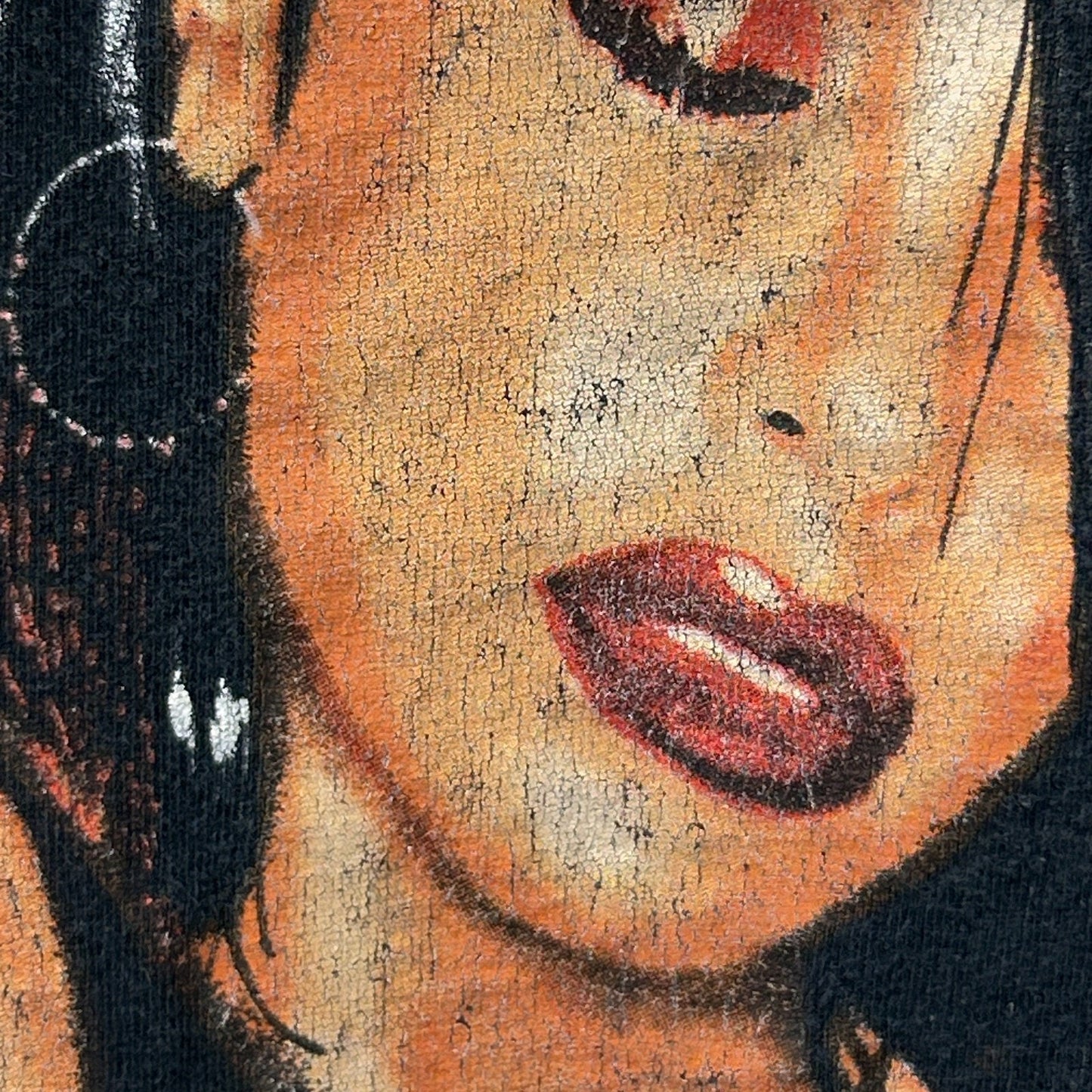 Aaliyah T Shirt Mens XL X-Large Black Rap Hip Hop Short Sleeve Graphic Tee