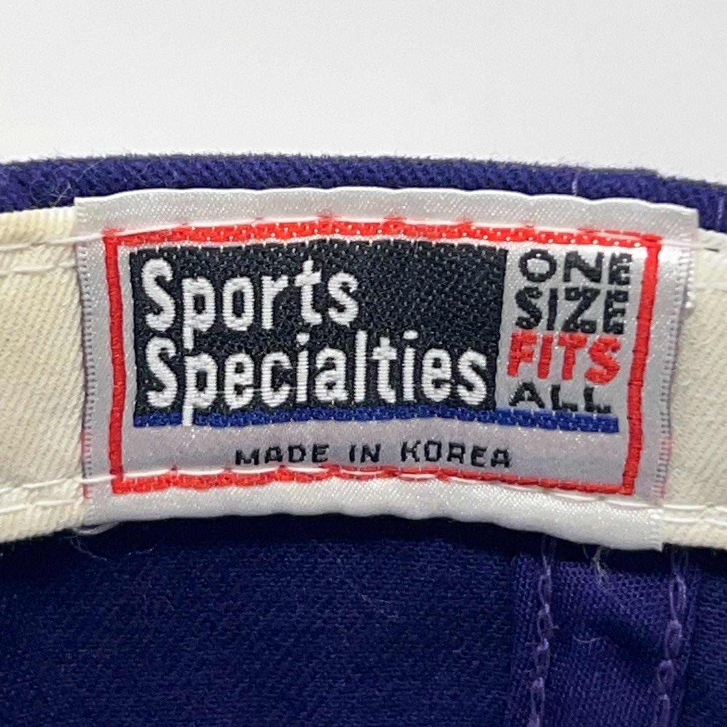 Vintage Los Angeles Lakers Hat Baseball Cap Purple Sports Specialties Snapback