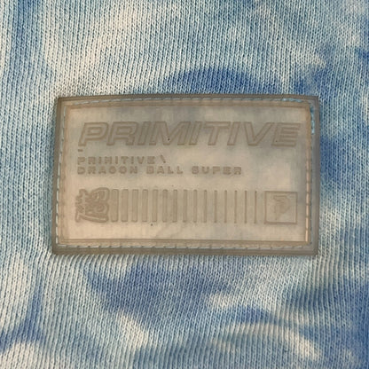 Primitive x Dragon Ball Super Hoodie S Small Hooded Sweatshirt Blue Tie Dye