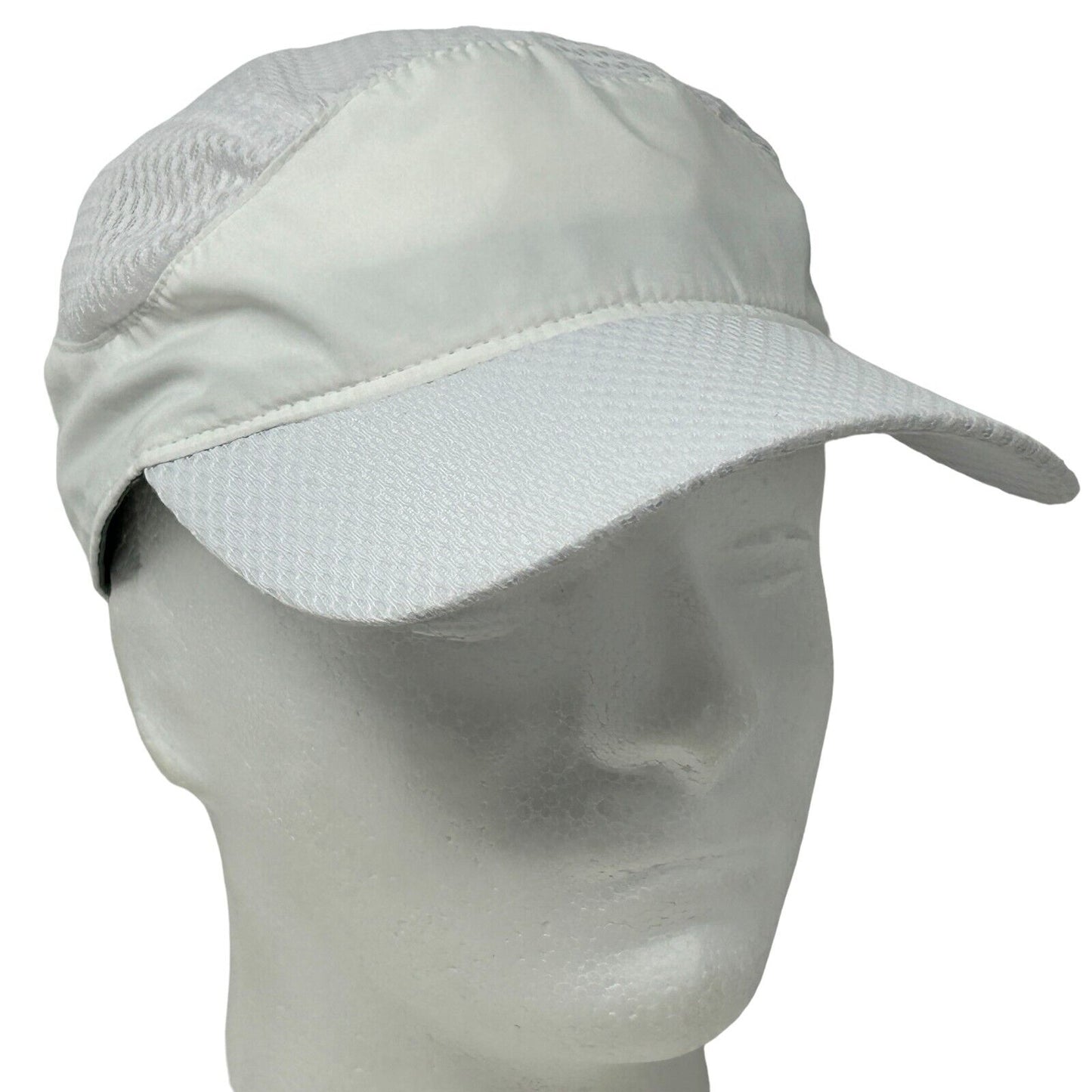 Augusta Lightweight Running Hat White Runners Triathlon Marathon Baseball Cap