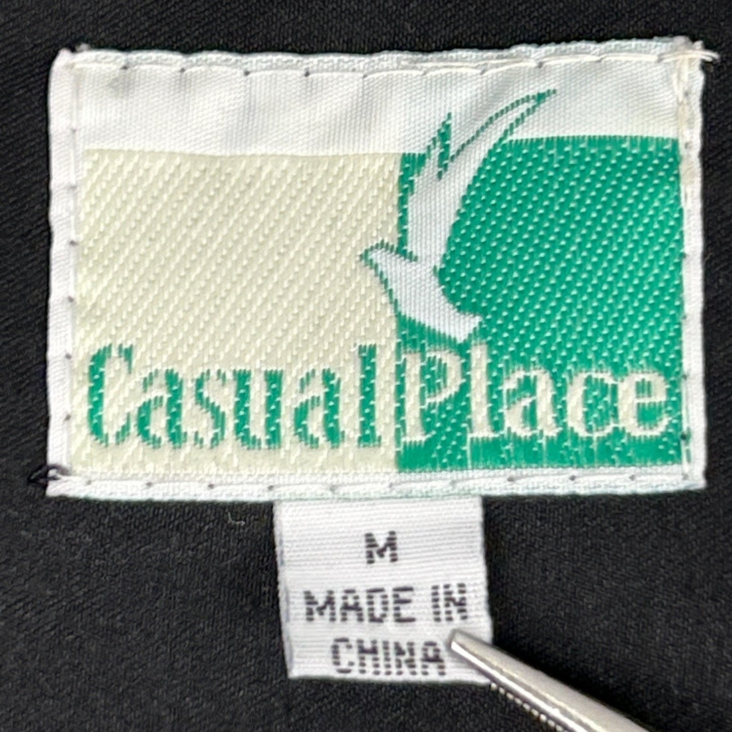 Vintage Fremont Hotel Casino Las Vegas Jacket Gambling Gambler Black M Medium