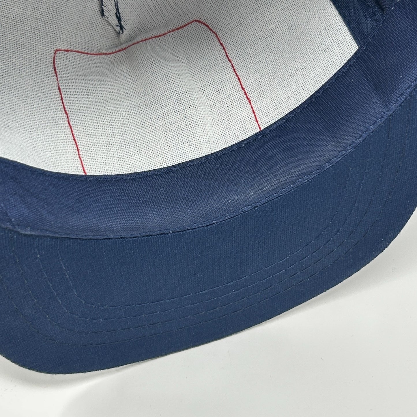 Vintage 80s Graco LineLazer Line Striper Hat Baseball Cap Rope Snapback Blue