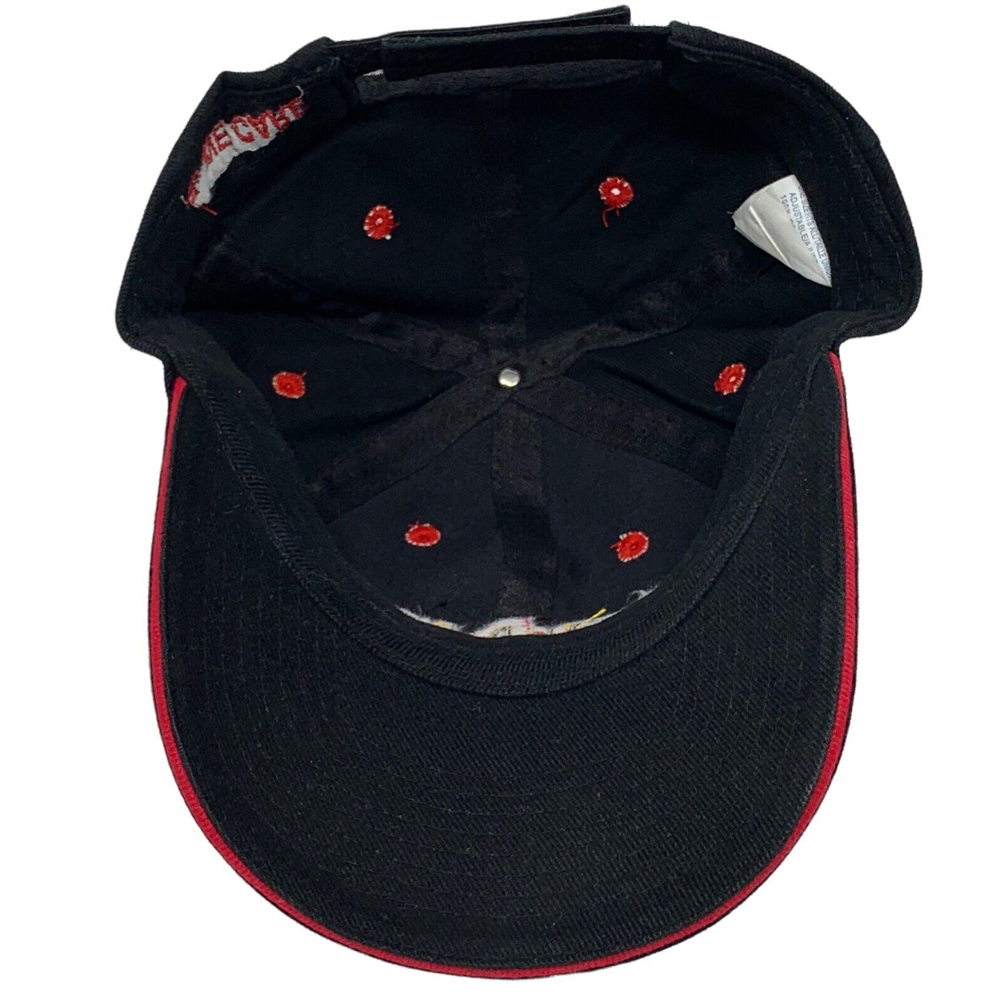 FDNY Departamento de Bomberos Departamento de Nueva York Strapback Sombrero Negro 6 Gorra de béisbol de seis paneles