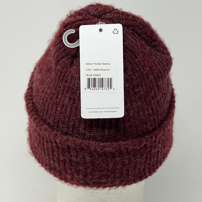 Coal Headwear The Earl Beanie Winter Hat Toque Flip Cuffed Red Logo Outdoor