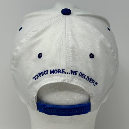 Vintage Lone Star Northwest Concrete Hat Cap White 90s Portland Snapback 6 Panel