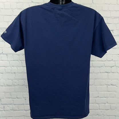 Penn State Nittany Lions T Shirt L Large Blue Russell Athletic PSU University