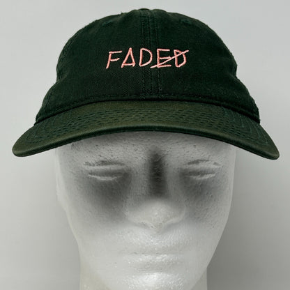 KNYEW Faded Dad Hat Baseball Cap Keeping New York Every Where NY Strapback Green - Neon Vintage