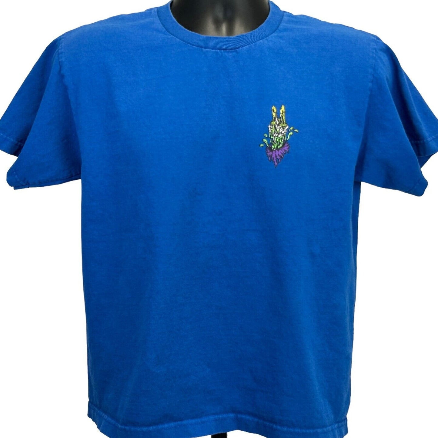 Camiseta juvenil de skate Santa Cruz Slime Balls, talla extragrande, para patinadores, color azul