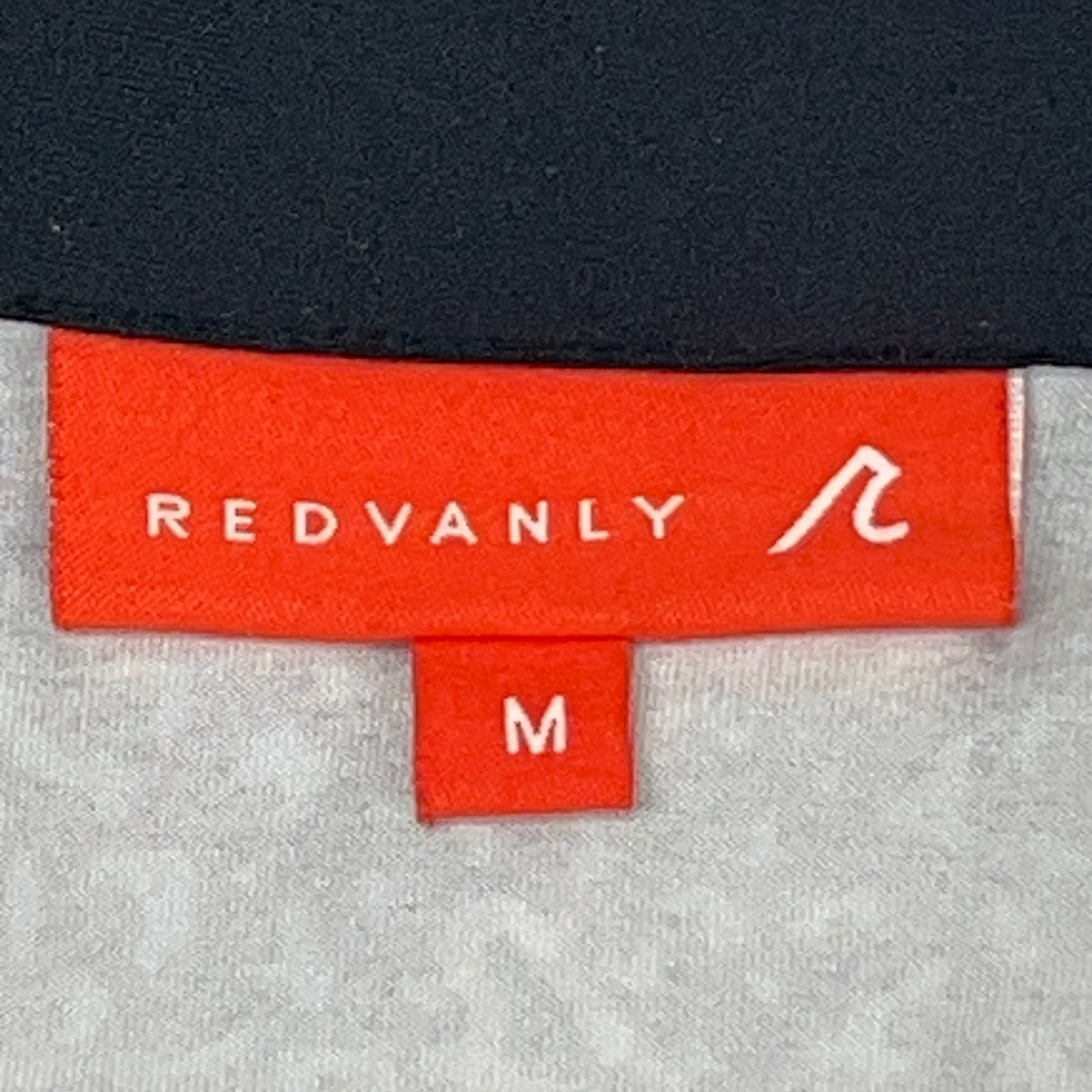REDVANLY Golf Polo Shirt Mens M Medium Black Short Sleeve Golfer Golfing Stretch