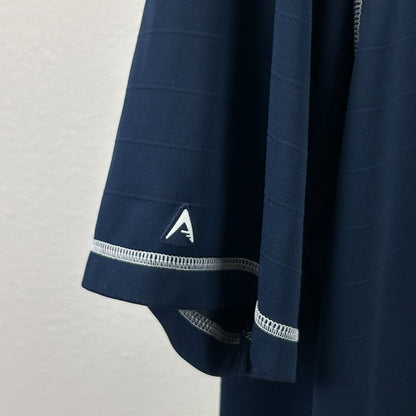 UFC Polo Shirt MMA Mixed Martial Arts Golf Short Sleeve Antigua Blue XL X-Large