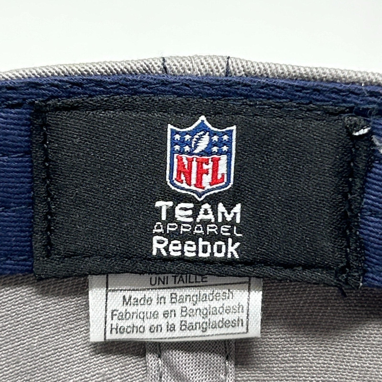 Super Bowl XLV Hat Baseball Cap Green Bay Packers Reebok NFL Strapback Gray - Neon Vintage