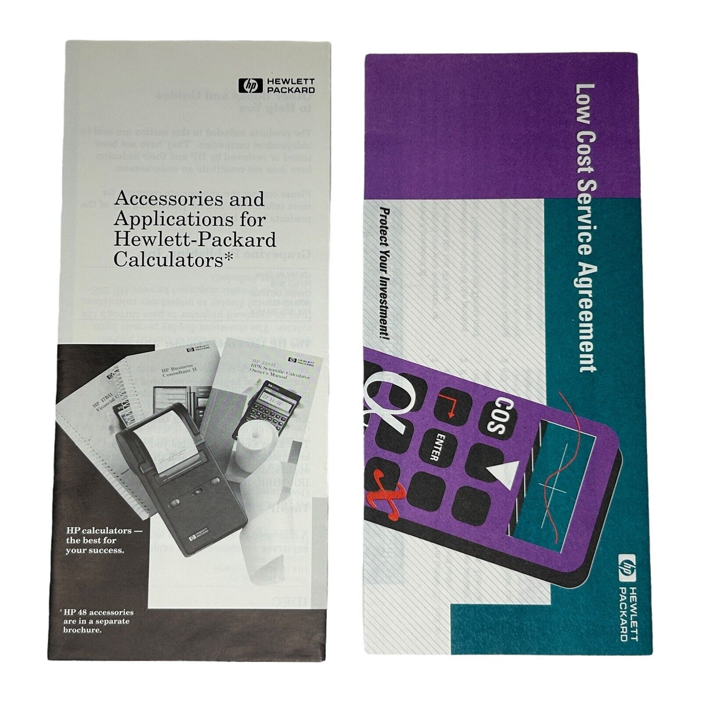 Hewlett Packard HP 17BII Financial Calculator Vintage 90s Complete Manual Case