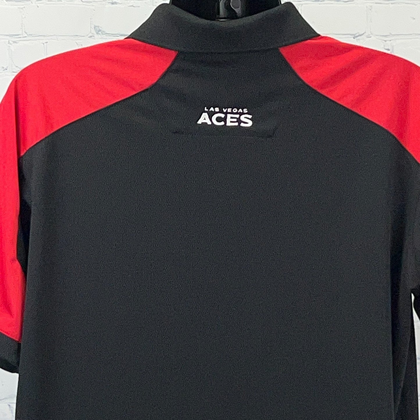 Las Vegas Aces Polo Shirt Antigua WNBA Basketball Golfer Black Mens XL X-Large