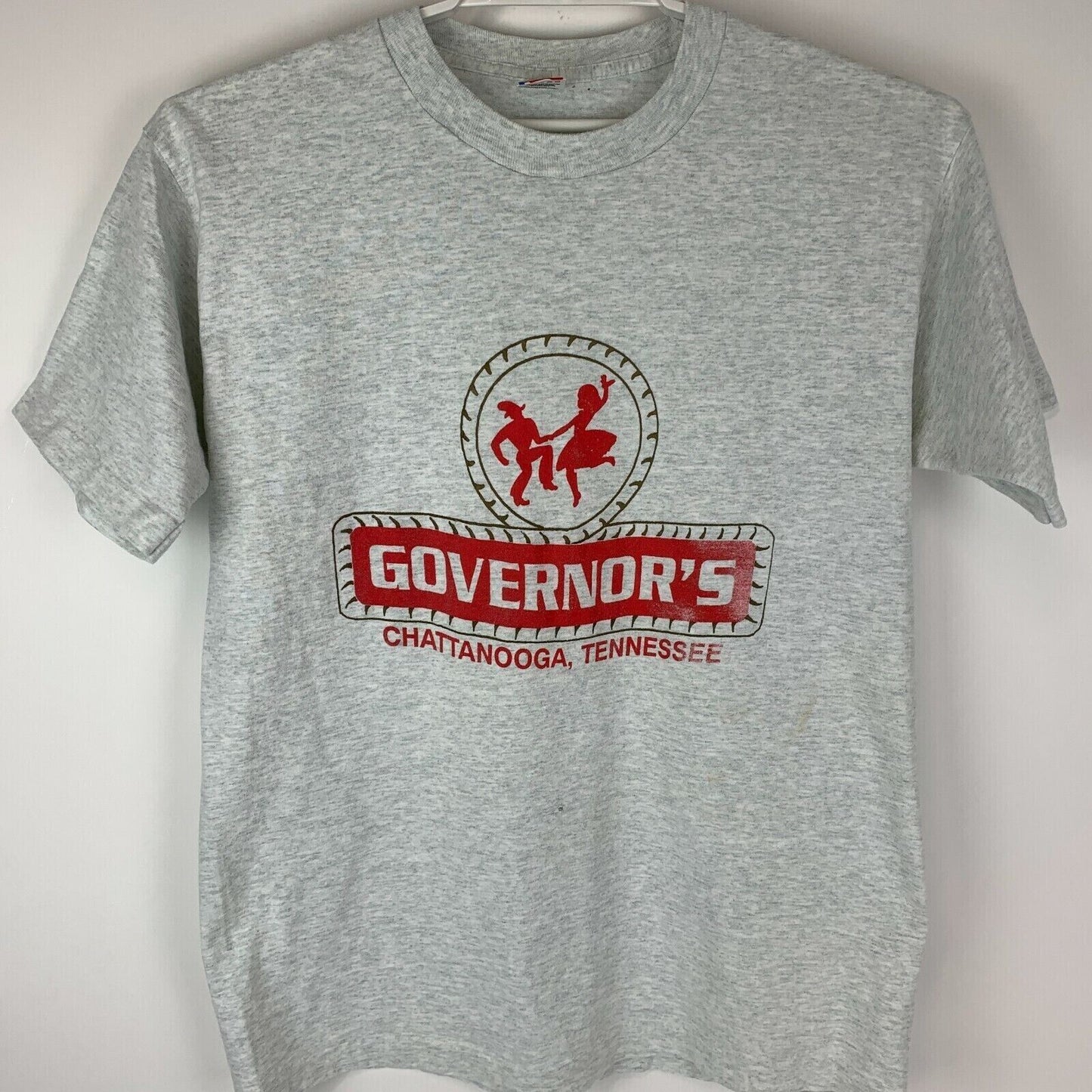 Governors Chattanooga Tennessee Vintage 90s T Shirt Honky Tonk Roadhouse Large