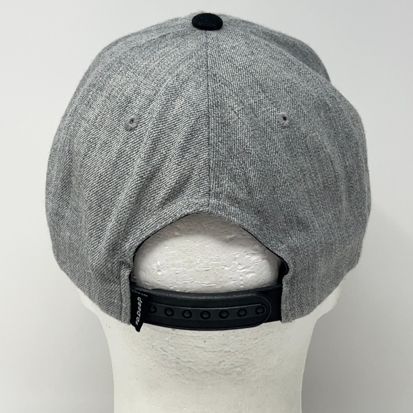 10.Deep 10th Division XXX Inc No Love Hat Baseball Cap Wool Blend Snapback Grey