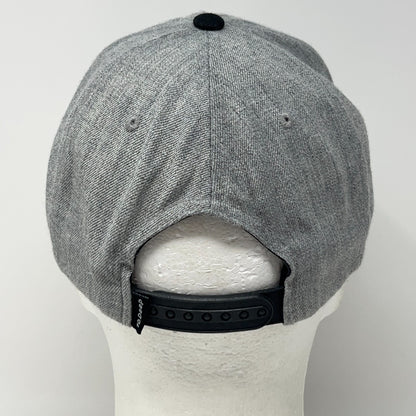 10.Deep 10th Division XXX Inc No Love Hat Baseball Cap Wool Blend Snapback Grey
