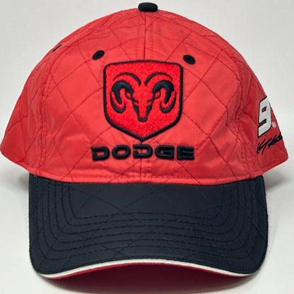 Kasey Kahne Dodge NASCAR Quilted Hat Red Chase Authentics Strapback Baseball Cap