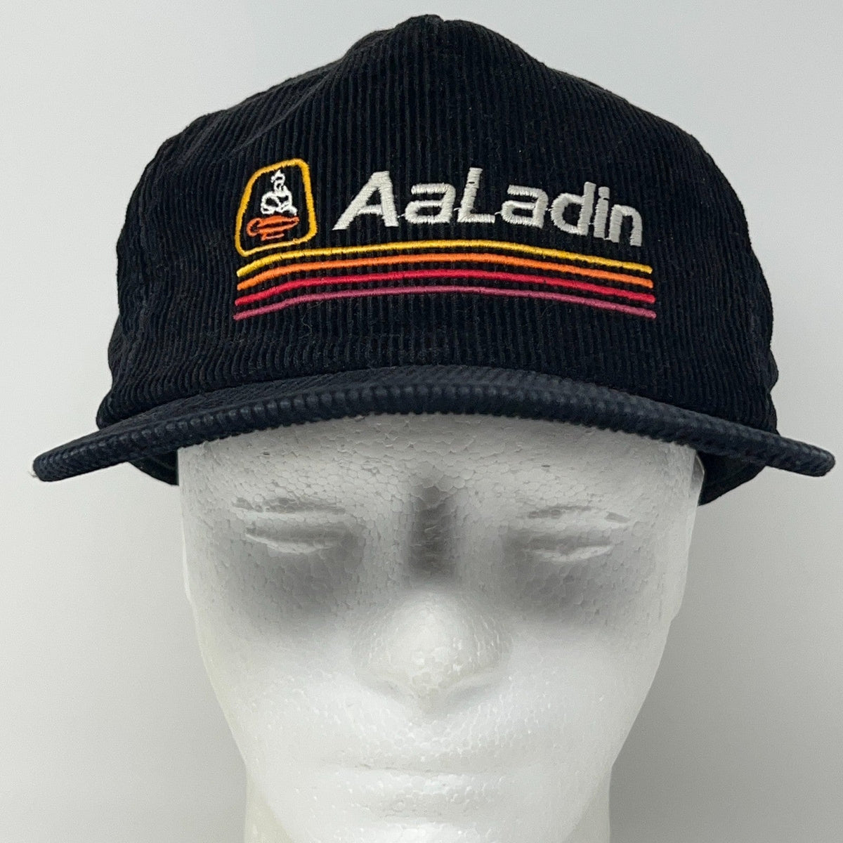 Vintage AaLadin Industries Pressure Washer Corduroy Snapback Baseball Hat Cap