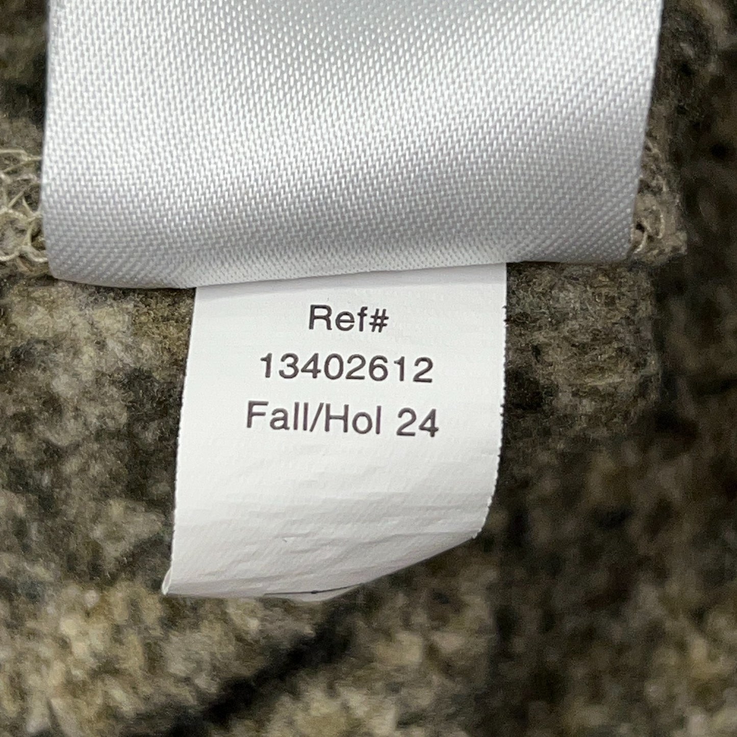 Eddie Bauer Quarter 1/4 Zip XL X‑Large Beige Brown Speckled Polyester Sweater