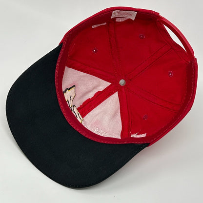Vintage 90s NASCAR Jeff Gordon Hat Baseball Cap 1995 Winston Cup Snapback Red